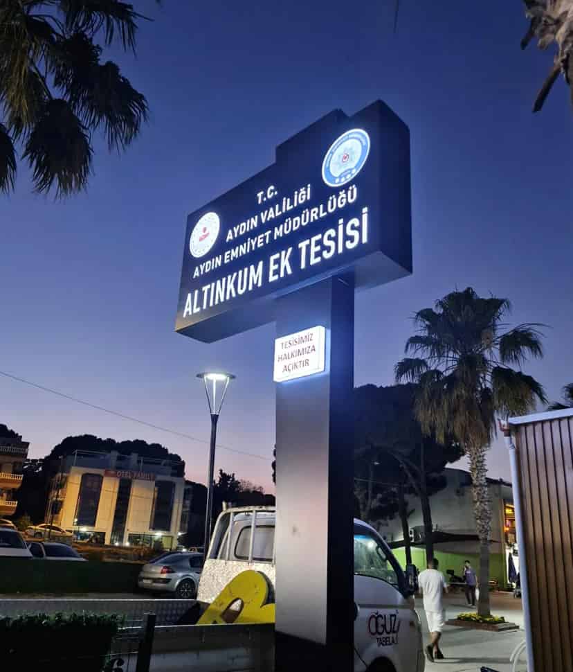 Aydın Reklam ve Tabela Çalışmalarımızdan Bazı Görüntüler