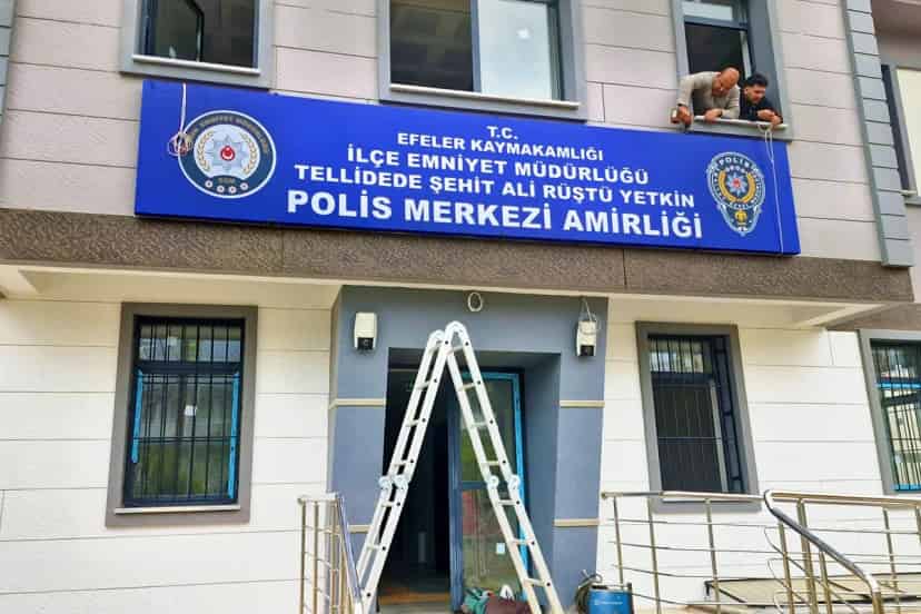 Aydın Reklam ve Tabela Çalışmalarımızdan Bazı Görüntüler